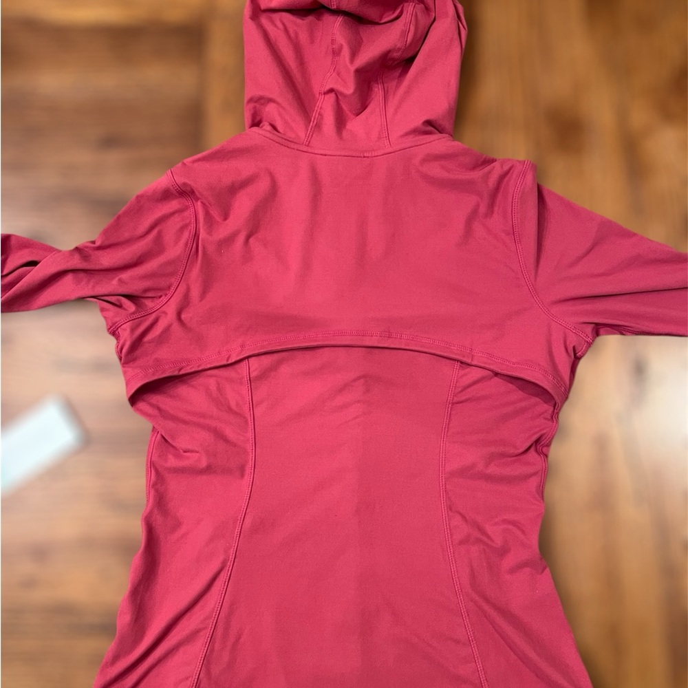 Rae Mode Athleisure Hooded Jacket and Leggings NWT Size Large in Red/Coral - Picture 14 of 14